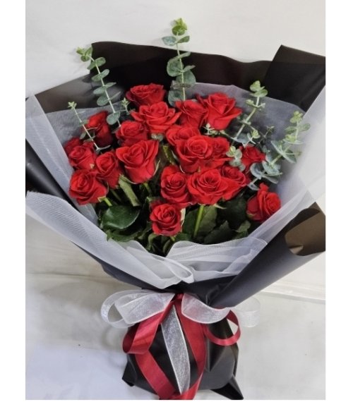 빨간장미 꽃다발